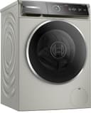 Bosch Serie 8 WGB2560X1 Waschmaschine 10 kg, 1600 U/min, Energieeffizienzklasse A, Fleckenautomatik, Iron Assist, SpeedPerfect, Nachlegefunktion, Home Connect, Made in Germany, leise, Silber Inox - 1