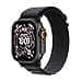 Apple Watch Ultra 3 GPS + Cellular, reloj prémium para running y multideporte con caja de titanio resistente de 49 mm y Correa Loop Alpine negra - Talla L. Monitores avanzados de salud y entreno - 1