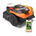 WORX Landroid Vision Cloud WR305E 2WD Robotic Lawnmower without Boundary Cable for 500 m² (AI Obstacle Detection, VSLAM+ RTK Cloud Navigation, Auto Mapping, App Control) - 1
