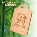 Vatertagsgeschenk für Papa,Multifunktionales Bambus Küchenbrett,Personalisierte Geschenk Vatertag für Opa Männer, Papa Geschenk Zum Vatertag Weihnachten Geburtstag - 5