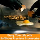 SafBbcue Piastra piatta realizzata per Genesis E/S 335/435, E-325S, EPX-335, EX-325S, S-325S, SA-E-325S/330, SE-E-325S, SE-SX-335 SMART GRILL, SP-E-325S, SPX-435, SX-335, sostituisce Wee. ber 7672 - 7