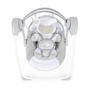 Ingenuity Comfort 2 Go Altalena compatta portatile a 6 velocità con musica, pieghevole, 0-9 mesi (Cuddle Lamb) - 12