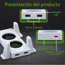 Mcbazel Ventilador para soporte de enfriamiento Xbox Series S con indicador LED / dos puertos USB (solo para Xbox Series S) - 3