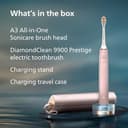 Philips Sonicare 9900 Prestige HX99900/13 Spazzolino elettrico ricaricabile con SenseIQ, rosa, HX9990/13 - 9