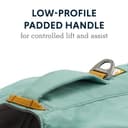 RUFFWEAR Front Range Day Pack, X Small Dog Harness with Pockets, Handle & Lead Attachment, Reflective Trim, Size XS, 43-56cm, River Rock Green - 7