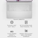 Dell XPS 16 (9640) Laptop: Intel Core Ultra 7 Series 2 - Intel Evo Edition, 16.3 Inch FHD+ 120Hz, 16GB RAM, 1TB SSD, Windows 11 Pro, German QWERTZ Backlit Keyboard, Platinum - 11