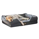 Ferplast Cuscino per Cani, Cuccia Ortopedica per Cani, Materasso Cane MEMOR-ONE XL Memory Foam, Sfoderabile Rivestimento Removibile, Lavabile, Taglia Grande, 112 x 88 x h 26,5 cm - 1