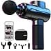 RENPHO Massage Gun Deep Tissue with Smart App and Bluetooth,Muscle Massage Gun with 5 Speeds 5 Massager Heads,10mm Amplitude Percussion Massager with Carry Case,for Gym Muscle Relaxation,Great Gifts - 1
