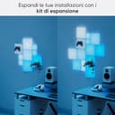 Nanoleaf Blocks Kit Iniziale | 6 Quadrati Illuminazione Diffusa Uniforme, Pannelli da Parete RGBW, Luci Led 16M Colori, Sincronia Musica e Schermo, Thread/WiFi Controllo via App e Vocali (Alexa Apple) - 8