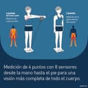 OMRON BF511 báscula de baño con 8 sensores para medir composición corporal, IMC y grasa. Ideal para adultos y niños (+6 años). Capacidad máxima de 150 kg - 5