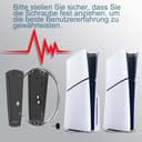 BYZANDQI Vertikaler Standfuß für PS5 / PS5 Pro / PS5 Slim – Vertikaler Ständer für PlayStation 5 Konsole - 7