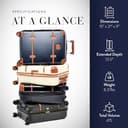 Bric's carrello Bellagio Trolley 55 cm Blue/Tan blu scuro - 5