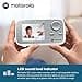 Motorola Nursery VM482ANXL - Video Baby Monitor - Camera - Infrared Night Vision - High Sensitive Microphone, White/Silver - 5