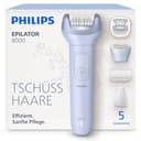 Philips Epilierer Series 8000 - Kabelloser Epilierer für Nass- und Trockenanwendung, Haarentfernung für Beine und Körper, mit ProGuide, 5 Zubehörteile, 60 Min. Akku, Modell BRE709/00 - 1