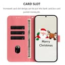 BLOTECH Wallet Case for OPPO Realme GT Neo6 Flip PU Leather Case, Santa Claus, Christmas hats Pattern Cover with Stand Feature Card Storage Skin Magnetic Clasp Cover for OPPO Realme GT Neo6 - 8