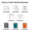 PETKIT Upgraded Filter Units 3.0 for PETKIT Pet Water Fountains EVERSWEET 2S/3/3 Pro, EVERSWEET Solo/Solo SE Replacement Filters (5pcs) - 2