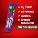 Enervit Protein Bar 50% Dark Choco – Eiweißriegel mit 20g Protein, Vitamin D und B6, Low Sugar, Zartbitterschokolade, für die Regeneration nach dem Sport, Glutenfrei, 12 Riegel à 40 g - 2