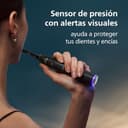 Philips Sonicare DiamondClean 9900 Prestige cepillo dental eléctrico, con SenseIQ y app, 5 modos, 3 intensidades, estuche de viaje cargador, negro, modelo HX9992/43, Negro, 4 Cabezales - 5