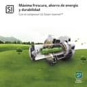 LG GBP61DSXGC - Frigorífico Combi No Frost, Congelador, Compresor Smart Inverter, Color Inox Antihuellas, 186 cm, 341 l - 10