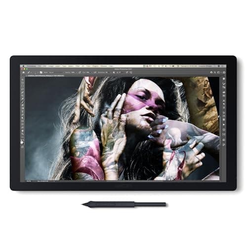 Wacom Cintiq Pro 17 Zeichentablett mit Bildschirm, 17,3 Zoll Ultra HD 4K 10-Bit 120Hz Touchscreen Display Graphic Arts Tablet mit Pro Pen 3, für Windows PC, Mac, Linux