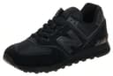 New Balance 574v3, Sneaker, Men's, Black (Triple Black), 3.5 UK - 1