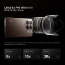 XIAOMI 15T Pro Smartphone, 12 + 256 GB, Display 6,83 Zoll 144 Hz, 90 W, MediaTek Dimensity 9400+, Leica x5 Pro 50 MP, 5500 mAh, Titanfarben, Ladegerät inklusive, ohne NFC - 5