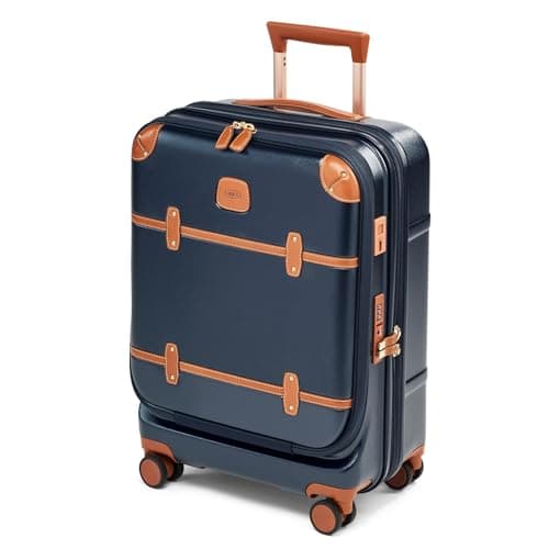 Bric's Bellagio Trolley With Organizer Blue/Tan