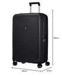 Samsonite Neopulse - Spinner M, Valigia, 69 cm, 74L, Grigio (Matt Graphite) - 12