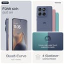 Motorola Edge 60 Fusion Smartphone (Robustes 6,67“-pOLED-Display Dank Corning Gorilla Glass 7i, widerstandsfähig, 50-MP-Kamera + Moto-AI, 8/256 GB, 5100 mAh) Pantone Slipstream + Handyhalterung - 4