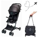 Urban Kanga Bandicoot Passeggino da Viaggio Ultraleggero – Pieghevole Compatto per Aereo, fino a 22 kg, con Tracolla e Copertura Protettiva (Midnight Black) - 10