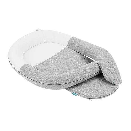 Babymoov CloudNest Baby Nest - Developed by a Midwife - Includes Heat Pad to Relieve Colic - 100% Ecolic
