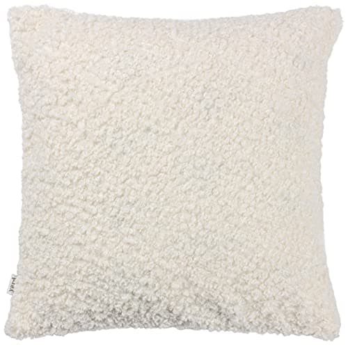 furn. Yard Cabu Kissenbezug – Weicher, grober, strukturierter Bezug aus skandinavischem Bouclé (Ecru – 45x45cm)