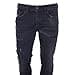 Diesel Thommer 069GM Pantalones vaqueros para hombre Regular Slim Skinny (W28-L32), Negro - 5
