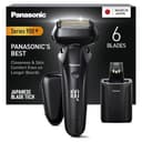 Panasonic ES-LS9A Wet & Dry 6-Blade Electric Shaver for Men - Precise Clean Shaving with Cleaning & Charging Stand - 1