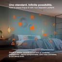 OSRAM Lampada LED SMART+, A100, 14W, 2700–6500K, E27, a forma di lampadina, Tunable White, dimmerabile, controllabile tramite app o comando vocale, compatibile con Matter - 8