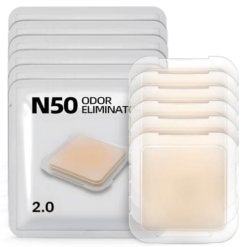 Geruchsentferner N50 2.0 für Pura Max Selbstreinigende Katzentoilette, Geruchskontrolle, entfernt hartnäckige Gerüche fasertief, 6 Stück