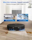 ECOVACS DEEBOT T50 OMNI Gen2 Robot Aspirapolvere Lavapavimenti, (Migliorato da T30 PRO), 21000 Pa, Spazzola Laterale Estensibile e Lavapavimenti, lavaggio con acqua calda a 75 ℃, Ultrasottile 81 mm - 7