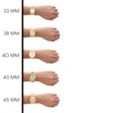 Michael Kors MK6428 Ladies Bryant Silver Plated Chronograph Watch - 6