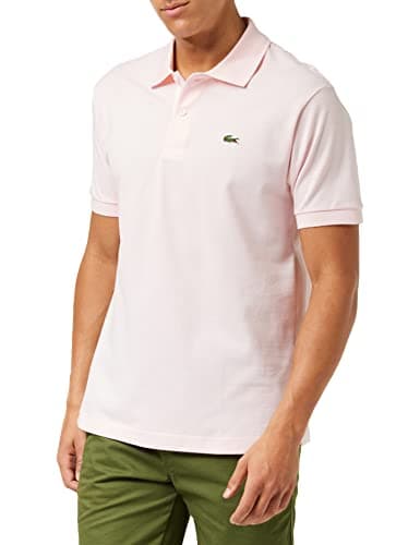 Lacoste L1212 Camisa Polo, Rosa (Flamant T03), L Hombre