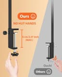 iFalarila [2025 Version 160 LED Lampada da Scrivania con Morsetto 30 Modalità, Più Luminoso Lampade da Tavolo 360° Flessibile Lampada da Lettura con Caricatore USB per Lavoro Studiare o Leggere-70CM - 6