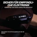 CTEK NXT 5 Smart-Batterieladegerät 12 V, 5 A, kompatibel mit Blei-Säure- und Lithium-Batterien, Rekonditionierungsmodus, AGM-Optimierung, Temperaturkompensation, praktischer Batterie-Wartungsgerät - 7