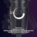 Professionelles Dynamisches Mikrofon, USB/XLR -Mikrofon mit Metallhalterung, Cardioid -Zeigepick -up, Dynamisches Vokalmikrofon für Live -Gaming, Podcast -Streaming - 6