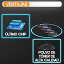 Supply Guy 203X Tóner Compatible con HP Color LaserJet Pro MFP M281fdw M254dw M281fdn M280nw M254nw reemplaza HP 203X 203A – (4X Cartuchos de tóner con Chip CF540X CF541X CF542X CF543X) - 6