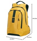 Samsonite Paradiver Light - Mochila para Portátil L+ 15,6 Pulgadas, 48 cm, 24 L, Amarillo (Yellow) - 11