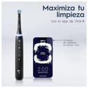 Oral-B iO 5 Cepillo De Dientes Eléctrico Negro Con 1 Cabezal, 1 Funda Magnética y 1 Soporte de Recambios, 5 Modos De Cepillado, Sensor De Presión y Temporizador, Diseñado Por Braun - 4