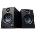 PreSonus Eris 3.5 Gen 2, Altoparlanti Attivi da Scrivania 3.5" per Multimedia, Gaming, Produzione Musicale di Qualità Studio, Potenza 50 W, Nero - 1