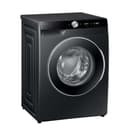 Samsung WW11DG6B85LBU2 Waschmaschine, 11 kg, 1.400 U/min, Extra energiesparend, EEK: A (-10%), AI Ecobubble, AI Wash, SuperSpeed 39 Min, AI Control, Schwarz - 1