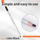 Mokamika Lápices negros para bajo vidriado para cerámica, lápiz de bajo vidriado de precisión para cerámica - 2