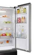 Haier FD 70 Serie 3, Frigorifero French Door, 2 Porte + 4 cassetti, 402 Litri, Total No Frost, Air Surround, My Zone, Libera Installazione, Classe E, (AxLxP) 177,5x70x68,8 cm, Dark Inox- HFR3718ENMD - 4