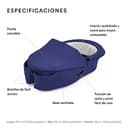 Stokke Capazo Xplory X, Azul Real - Forro Interior Suave, colchón Transpirable y Dos Bolsillos de fácil Acceso - 2